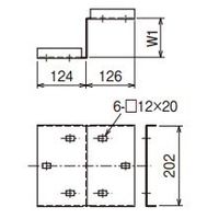 ネグロス電工 口径違い金具 スーパーダイマ SDDPR4020S 1個（直送品）