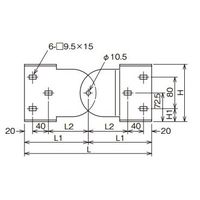 ネグロス電工 上下自在継ぎ金具 15ARFG1 1箱(1個)（直送品）