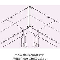 ネグロス電工 補助カバーたわみ防止具 SDCCVLJ90Y 1個（直送品）