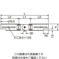 ネグロス電工 子桁付・上下左右自在継ぎ金具 8ARB3 1袋(1対)（直送品）