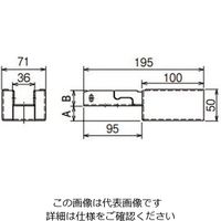 ネグロス電工 異径継ぎ金具 DBG7R1U 1個（直送品）