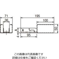 ネグロス電工 異径継ぎ金具 DBG7R2D 1個（直送品）