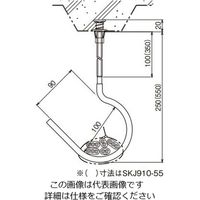 ネグロス電工 サキラック ケーブル支持金具 SKJ91055 1箱(20個)（直送品）