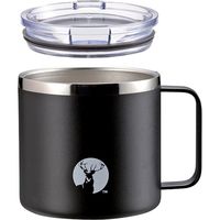 キャプテンスタッグ HDマグカップ450 ブラック（直送品）