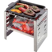 キャプテンスタッグ 鋳物 グリルプレート B5 UG-1569 1個