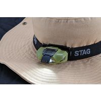 キャプテンスタッグ シンプルLEDヘッドライト グリーン UK-4059 1個