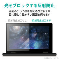 液晶保護フィルム/フィルター DELL Latitude 3190 2in1 11.6型 反射防止 抗菌 EF-WDDE01FLST エレコム 1個（直送品）