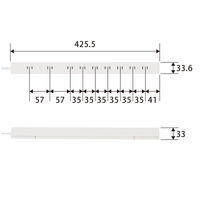 延長コード 電源タップ コンセント 3m 2ピン 10個口 雷ガード ほこりシャッター 白 T-H0103WH エレコム 1個