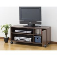 ファミリー・ライフ テレビ台 幅900×奥行325×高さ423mm ホワイト 0382620 1台（直送品）