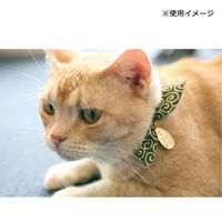 アモワークス 首輪 猫に小判 M グリーン 107945 1個（直送品）