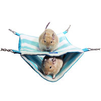 レインボー しましまダブルモック ブルー 4589462719263 1個（直送品）