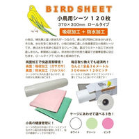 ピーツー・アンド・アソシエイツ ハッピーホリデイ 小鳥用シーツ 120枚 グリーン 4904769800023 1個（直送品）