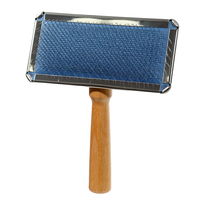 岡野製作所 静電スリッカー ブラシ 中 静電気防止除去高級ソフトタイプ 4907733146073 1個（直送品）