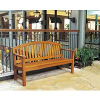 山崎産業 コンドル ベンチ YB-62L-WN TK-1570 背付 幅1570mm YB-62L-WN 1台（直送品）