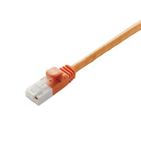 LANケーブル 30m cat6 爪折れ防止 ギガビット より線 オレンジ LD-GPT/DR30/RS エレコム 1個（直送品）
