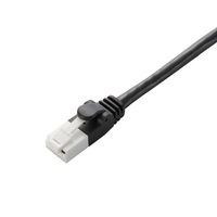 LANケーブル 20m cat6 爪折れ防止 ギガビット より線 黒 LD-GPT/BK20/RS エレコム 1個（直送品）