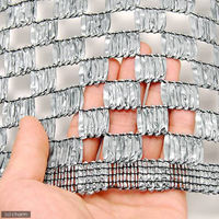 ダイオ化成 ダイオ 市松模様の遮光ネット シルバーグレイ 4960256415248 1個（直送品）