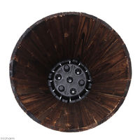 タカショー ウッドバレルプランター 深型 L 4975149324385 1個（直送品）