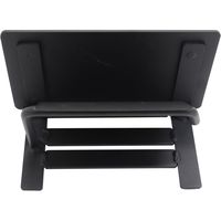 【軒先渡し】ヤマソロ Blan トイレットペーパーホルダー 1連 幅180×奥行100×高さ93mm ブラック 41-037 1台（直送品）