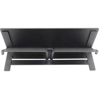 【軒先渡し】ヤマソロ Blan トイレットペーパーホルダー 2連 幅300×奥行100×高さ93mm ブラック 41-038 1台（直送品）