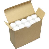 日本理化学工業 ダストレス太字チョーク10本入(コーティング無) DK-10-W 1セット(12個)