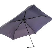 共栄工業 50cm 超軽量 折りたたみ日傘 紺 18163 1セット（6本）（直送品）