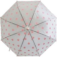 共栄工業 55cm ジュニア ビニールプリント傘 うさぎ 40105 1セット（6本）（直送品）