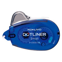 コクヨ テープのり ドットライナースモール 使いきり しっかり貼るタイプ タ-D930-06B 1セット（5個：1個×5）