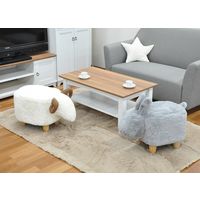 エイ・アイ・エス アニマルスツール ヒツジ ASS-02 WH 1脚（直送品）