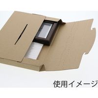 【底面B5】ラクポスBOX 縦190×横265×高さ25mm クラフト 1袋（10枚入）HEIKO