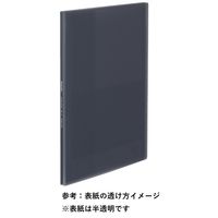 コクヨ 固定式クリアファイル ＜Glassele＞（グラッセル） 10ポケット ブラック ラ-GL10D 10冊