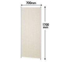 トーカイスクリーン EGシンプルパネル パーテーション 抗菌プリント紙 高さ1700×幅700mm EG-1707Nr 1枚