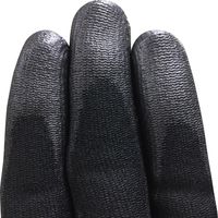 小野商事 AG777 ウレタンブラック S AG777-6P 1組(3双)