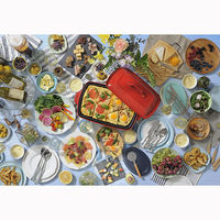 BRUNO ホットプレート グランデサイズ(レッド) BOE026-RD 1台