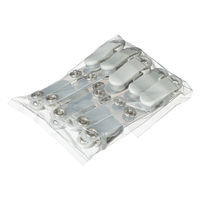 西敬 名札用パーツ ハンドクリップ B-20D 1袋(10個入)