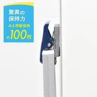 マグエックス マグネットハイブリッドクリップ(S)青 MHC-100-B 1箱(10個入)