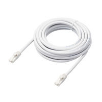 LANケーブル 5m cat6A 爪折れ防止 ギガビット より線 白 LD-GPAT/WH5/RS エレコム 1個（直送品）