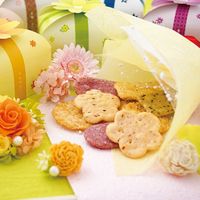 【ギフト・10箱セット】金澤兼六製菓 せんべいギフト　花とりどり FLW-20（直送品）