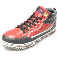 フェアストーン 安全靴 EDWIN 軽量 鉄芯入り esm102 レッド 28.0cm esm102re280 1足（直送品）