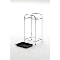 不二貿易 クロム傘立て 9マス 95709 1台