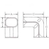桃陽電線 ダクトコーナーミニ DIK80WH 1個（直送品）