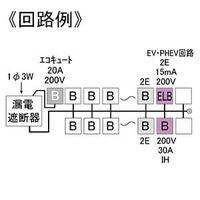 テンパール工業 オール電化対応住宅盤扉付Ｌ付 MAG34142IC2EV 1個（直送品）