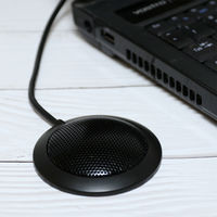 Web会議用マイク　USB（A）接続/集音マイク/平型無指向性USBマイク/UMF-03　1個　ミヨシ