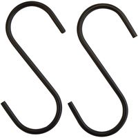 清水 アイアンSフック 全長100mm (2個入) SH-ISH100K 1セット(5パック)（直送品）