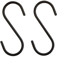 清水 アイアンSフック 全長75mm (2個入) SH-ISH75K 1セット(10パック)（直送品）