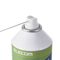 エアダスター エアスプレー 極細チューブ エコ DME(ノンフロン) 逆さ使用可能 AD-ECONT エレコム 1セット（8本入）（直送品）