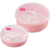 川崎合成樹脂 MW-011 レンジパル ラウンドM 1個（直送品）