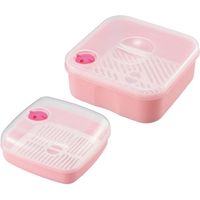 川崎合成樹脂 MW-014 レンジパル スクエアM 1個（直送品）