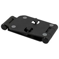 スマホスタンド　卓上型/アルミ製/折りたたみ式/角度調整/OWL-STD03-BK　ブラック　1個　オウルテック