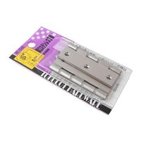 和気産業 厚口ステンレス丁番 64mm VE-048 1個(2枚)（直送品）